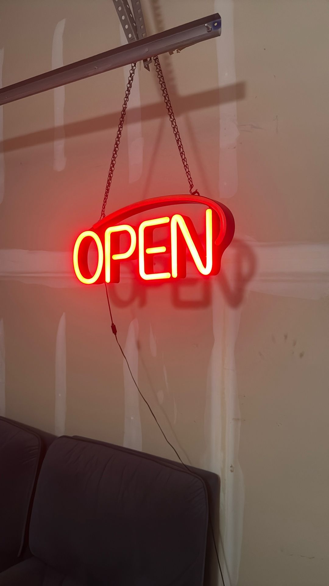 Open sign