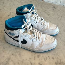 Air Jordan 1 Mid Laser Blue