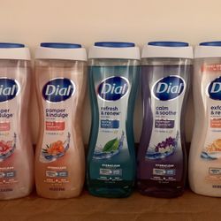 New Dial body wash $4 each many scents