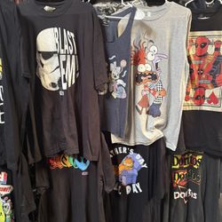 Graphic Tees (Mostly 100% Cotton)