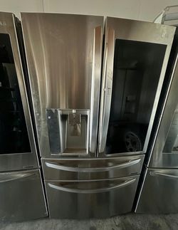 LG InstaView Stainless 4-Door Fridge