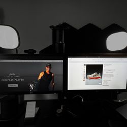 Two LG Monitors