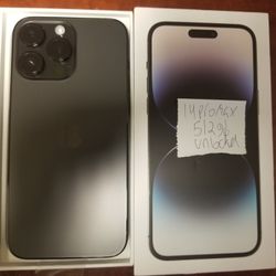 iPhone 14 Pro Max 512gb Factory unlocked 
