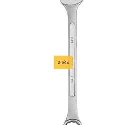 Pittsburgh 2-1/4" Combination Wrench