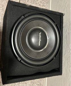 Rockford Fosgate Power T1S2-12 12" Shallow Sub + Enclosure