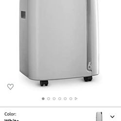 De'Longhi 14000 BTU Portable Air Conditioner, Dehumidifier & Fan + Cool Surround Remote w/Built-in Temperature Control Sensor & Quiet Mode, 700 sq ft,