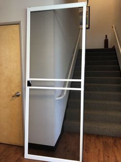 Patio sliding screen door 36”x96”