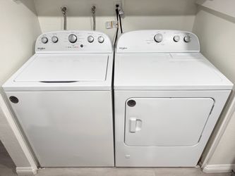Whirlpool Washer + Gas Dryer