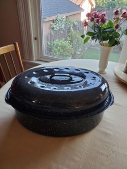 Vintage Enamel roaster