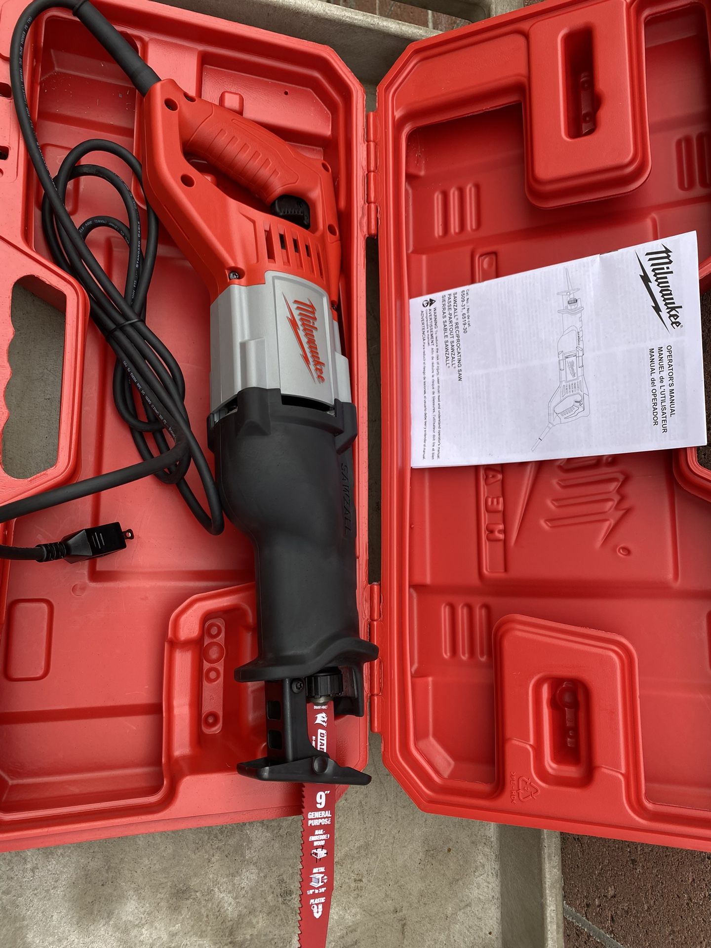 Milwaukee Sawzall Heavy Duty Saw