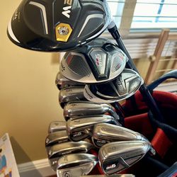 TaylorMade Complete Golf Set TOP OF THE LINE CLUBS