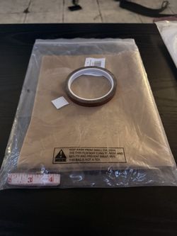 Brown Narrow Tape Roll — Craft / Printing Supply