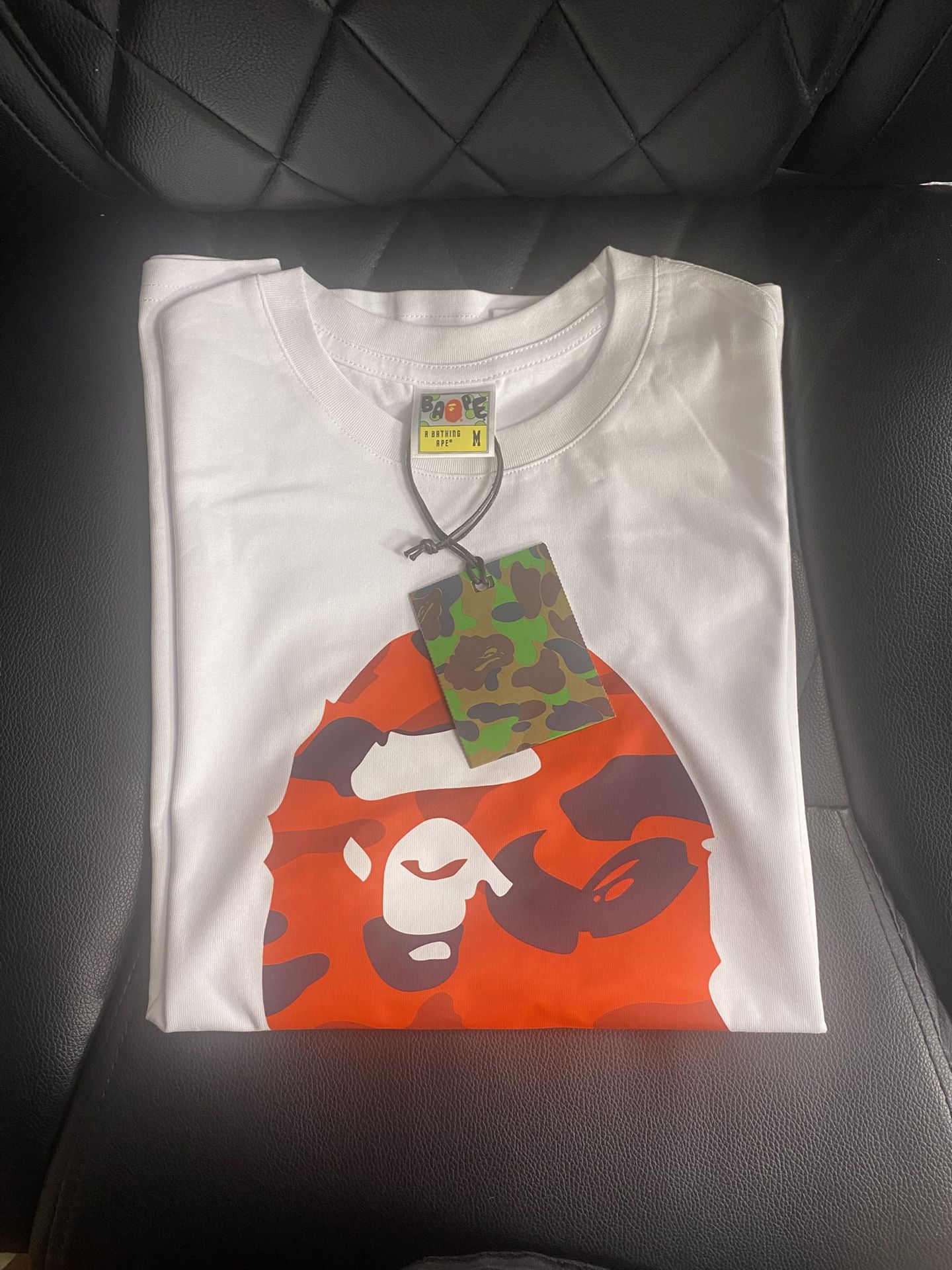 BAPE Red Camo Ape Tee