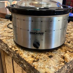 Rival Crock-Pot, as the 5-quart brushed stainless