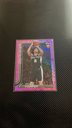 Dylan Harper Pink Topps Rookie Card