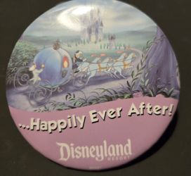 Disneyland Resort Cinderella Buttons