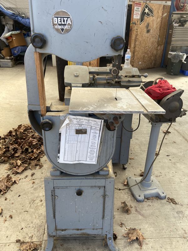 delta milwaukee band saw au 594