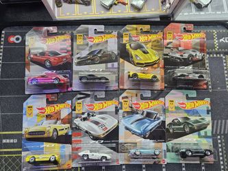 Hotwheels Corvettes Set