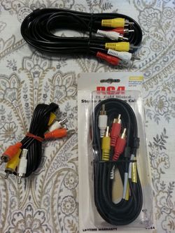 Stereo audio video cable