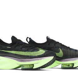 Nike Air Zoom Alphafly Next% Black Lime Blast