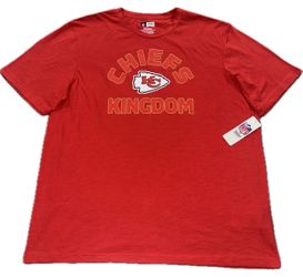 Kansas City Chiefs Kingdom Red T Shirt Mens 2XL New With Tags