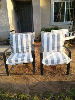 Aluminum patio chairs high quality patio chair set two pieces oversized patio cushions oversized patio chairs brand new deep seating cushions 🆕🚎🚚