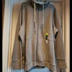New womans size 4X Tek Gear ultra soft fleece grey sweater 🩶🤍