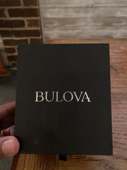 Men’s bulova gold tone watch