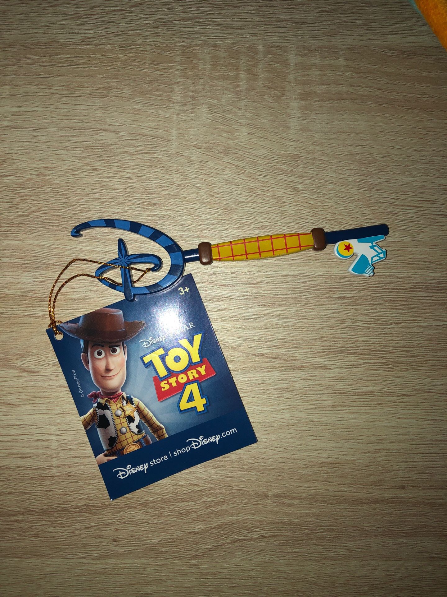 NEW Disney Store Collectible Toy Story Key Limited Edition