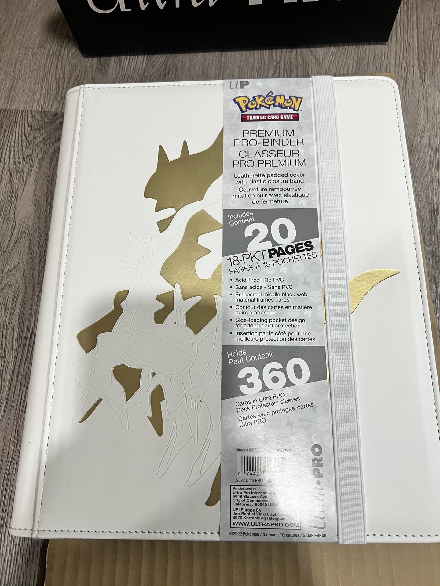 ULTRA PRO Premium Pro- BINDER PRO 9 POCKET - POKEMON ARCEUS New for Sale in  City Of Industry, CA - OfferUp
