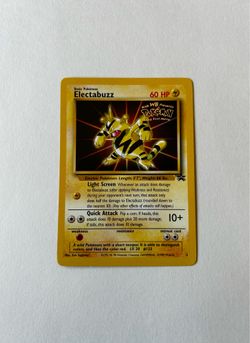 Pokémon Electabuzz (Movie Promo) - WoTC Promo (PR) - pokemon