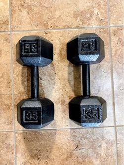 35lb Dumbbells