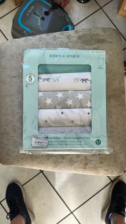 Wrap Swaddles / Max-lances Wrap 5 Pk NEW ..