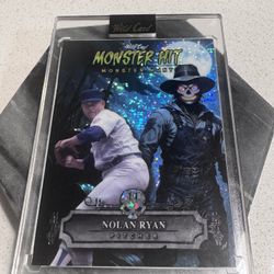 🔥 Nolan Ryan Haunted Hits “Monster Hit” – Super Short Print 🔥