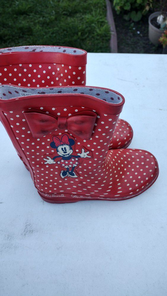 Minnie Mouse Rain Boot