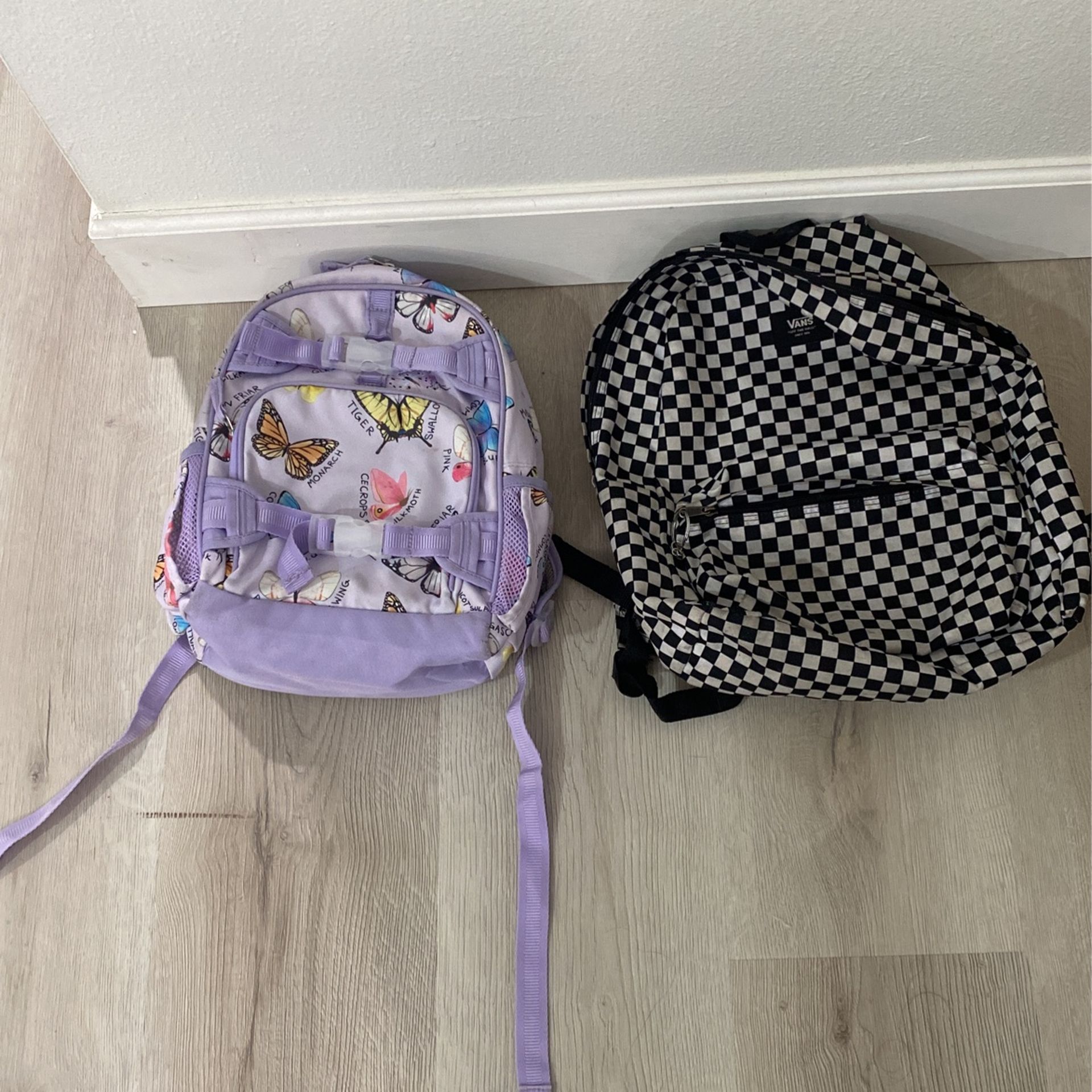 Girl And Boys Bag Pack With Lunch Box