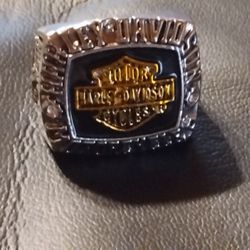 Harley Davidson Large Ring New 