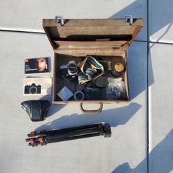 Vintage Minolta camera