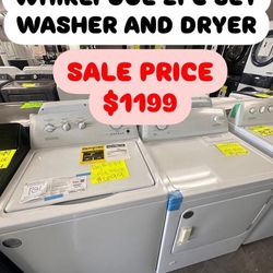 Whirlpool Washer Dryer Electric Or Gas 