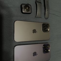 IPHONE 14 PRO MAX 128 GB UNLOCKED/ APPLE WATCH SE 2ND GEN