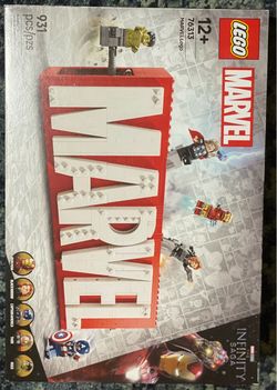 LEGO 76313 Marvel Logo & Minifigure 76313 - SEALED BOX