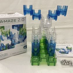 MindWare Q-Ba-Maze Cool Colors marble maze.