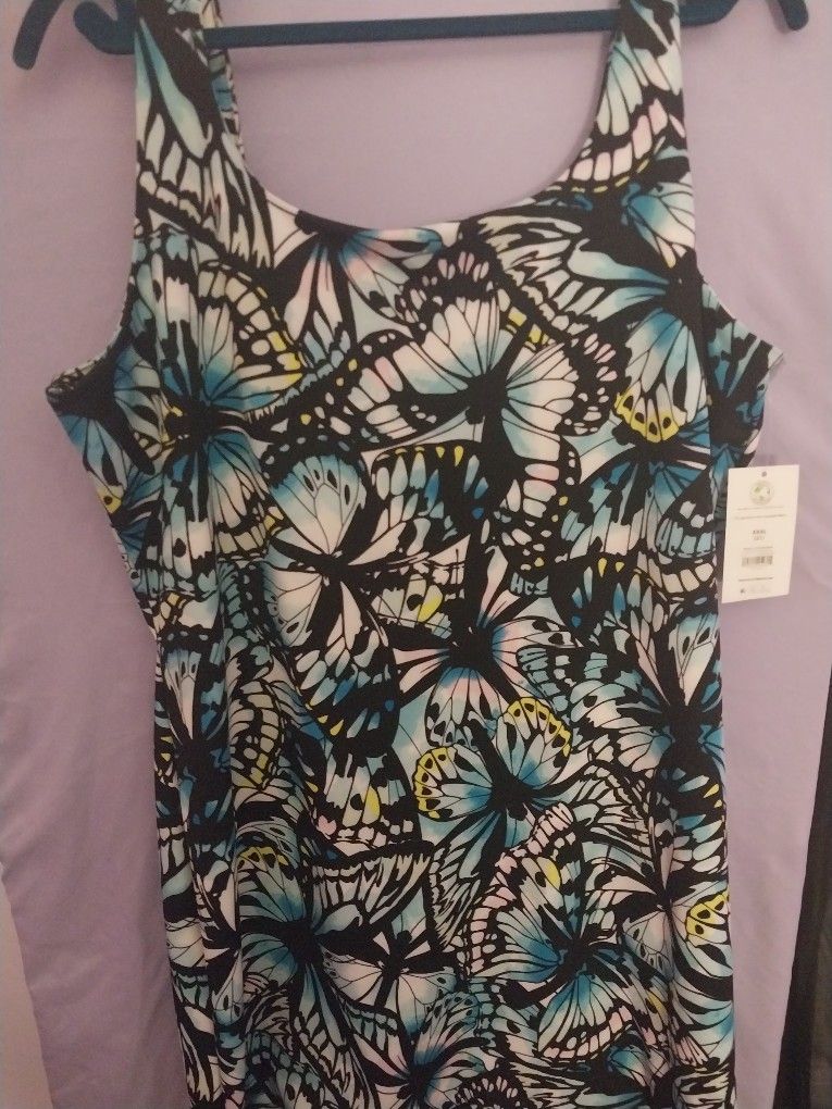 Butterfly Sundress New Size XXXL