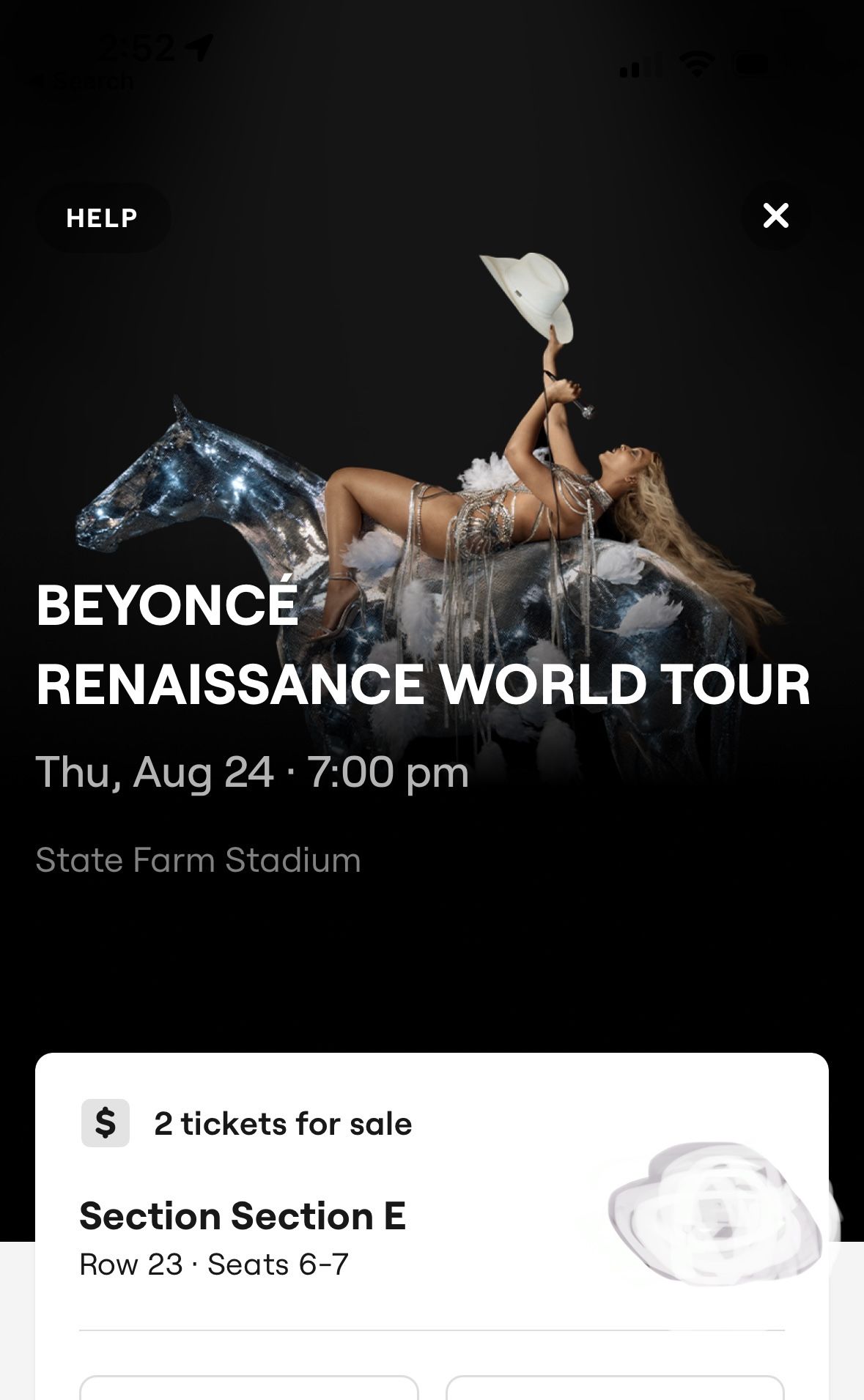 Beyonce Tickets