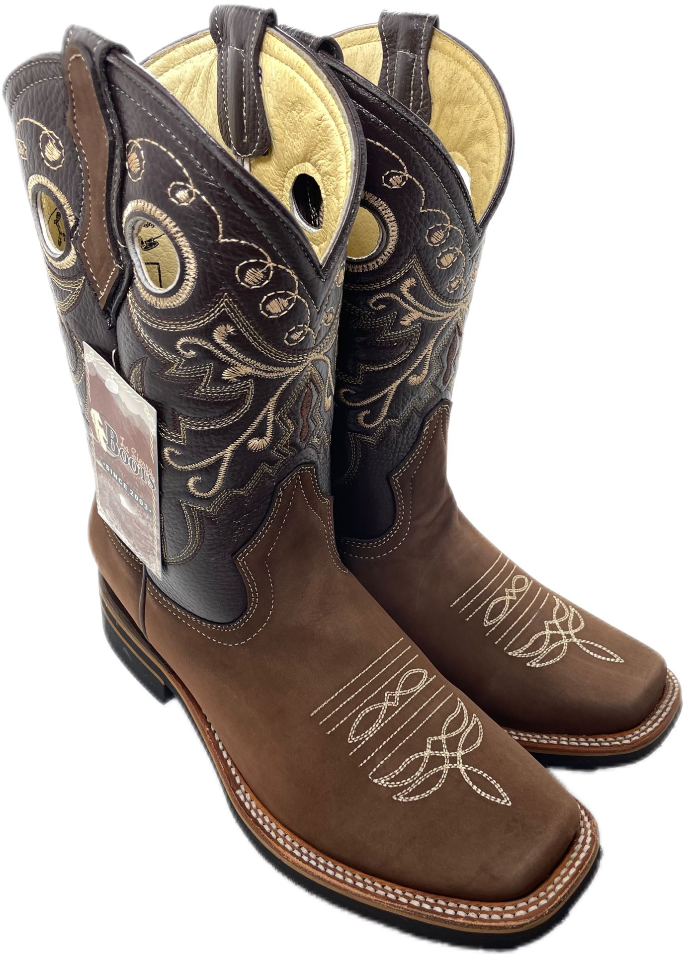 Bota Rodeo De Piel - Leather Rodeo Boots