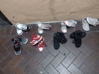 Kids shoes sizes  11c to 13.5c to 2y