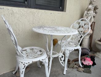 Wrought Iron Patio Decor