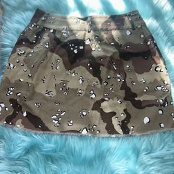 Camouflage Pencil skirt 