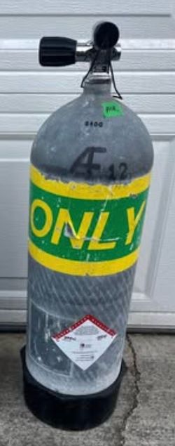 LP 80cuft steel scuba tank, good hydro/vip, Thermo pro valve!
