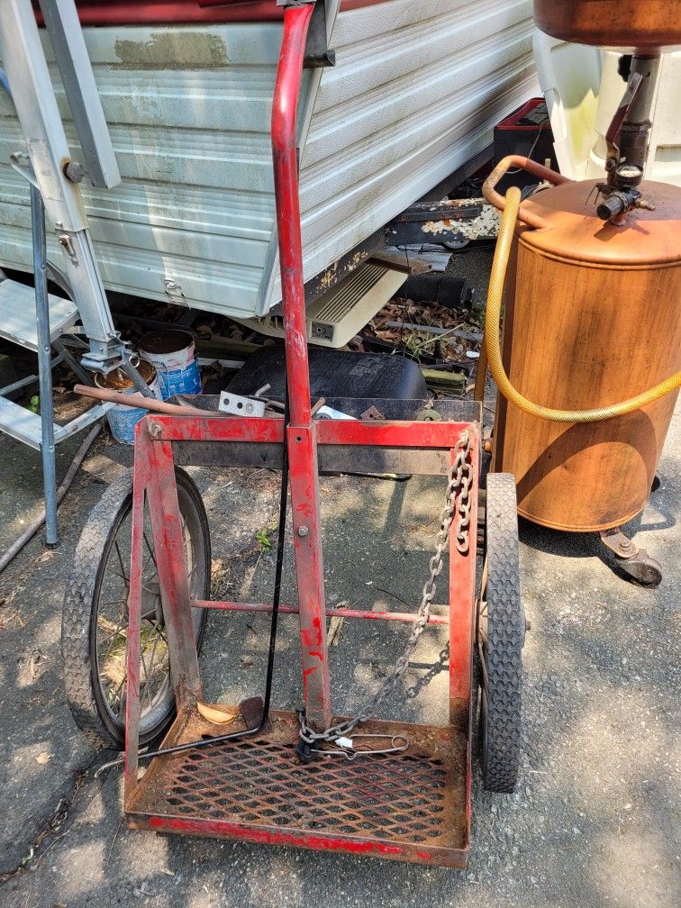 Dayton Welding Cylinder Truck